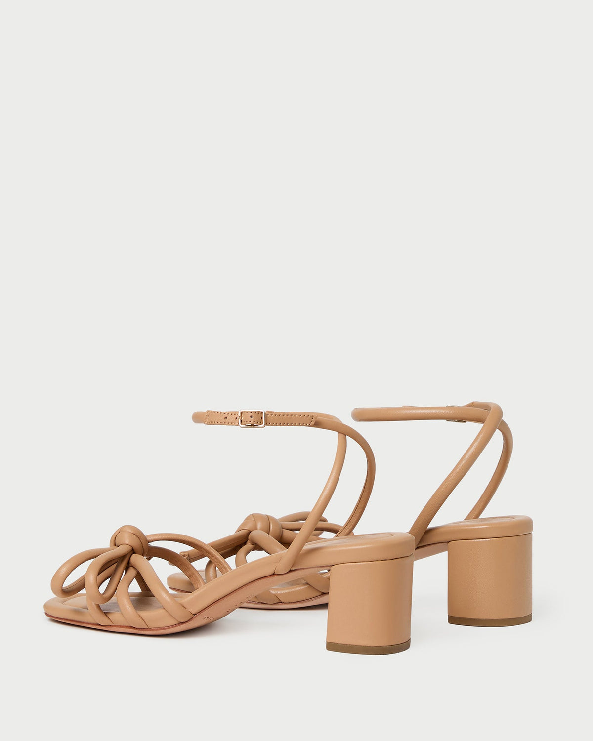 Loeffler Randall Mikel Dune Bow Mid-Heel Sandal