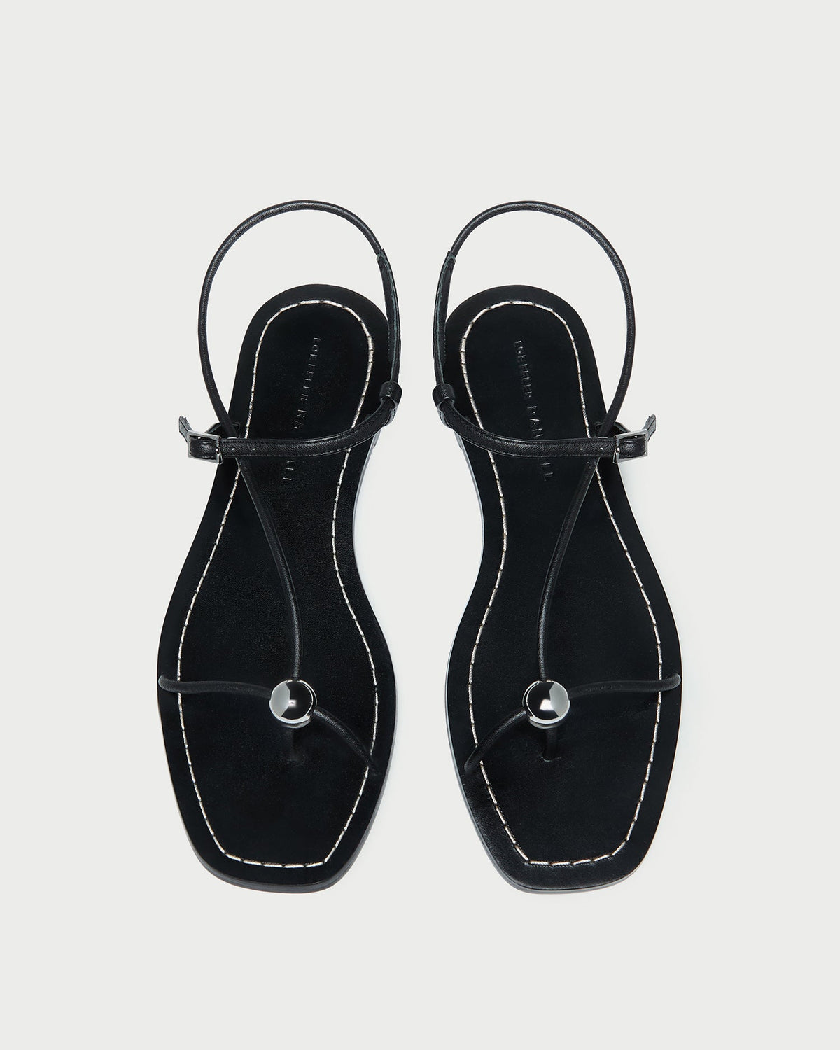 Loeffler Randall Lara Black Leather Sandal