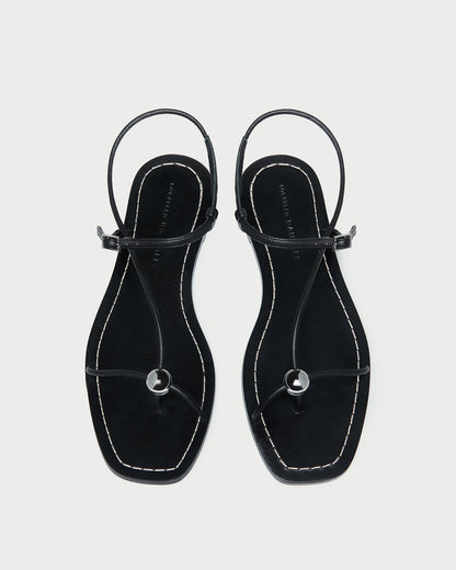 Loeffler Randall Lara Black Leather Sandal