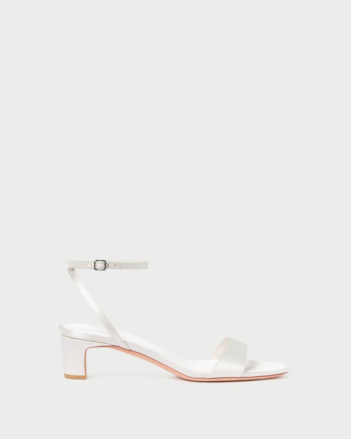 Loeffler Randall Alice Cream Satin Sandal
