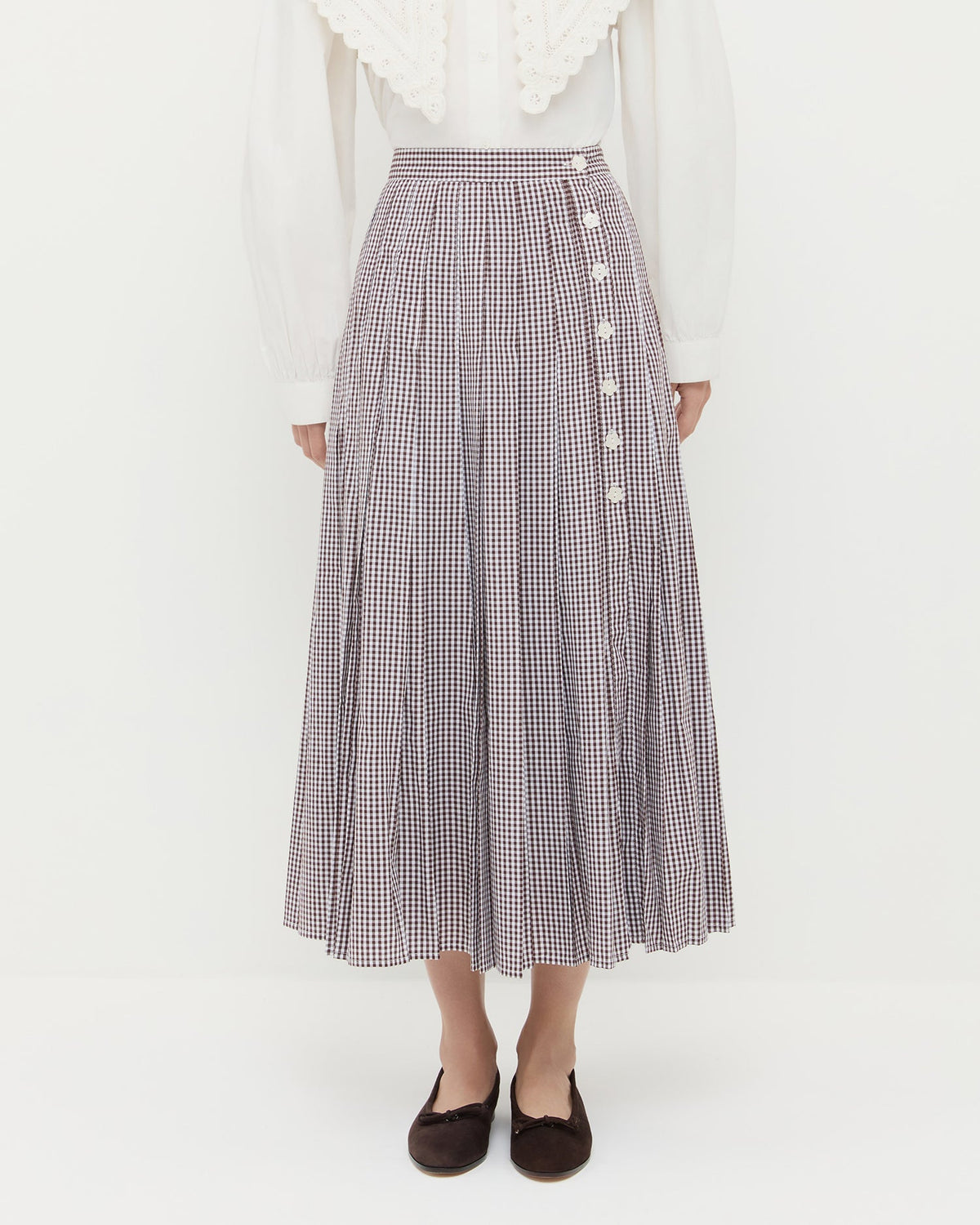 Loeffler Randall Emlyn Midi Skirt