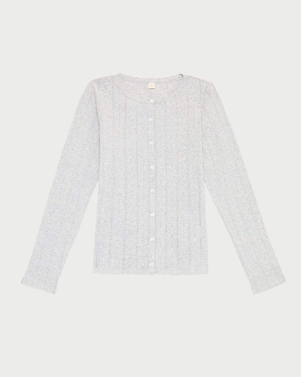 Loeffler Randall Ash Pointelle Cardigan