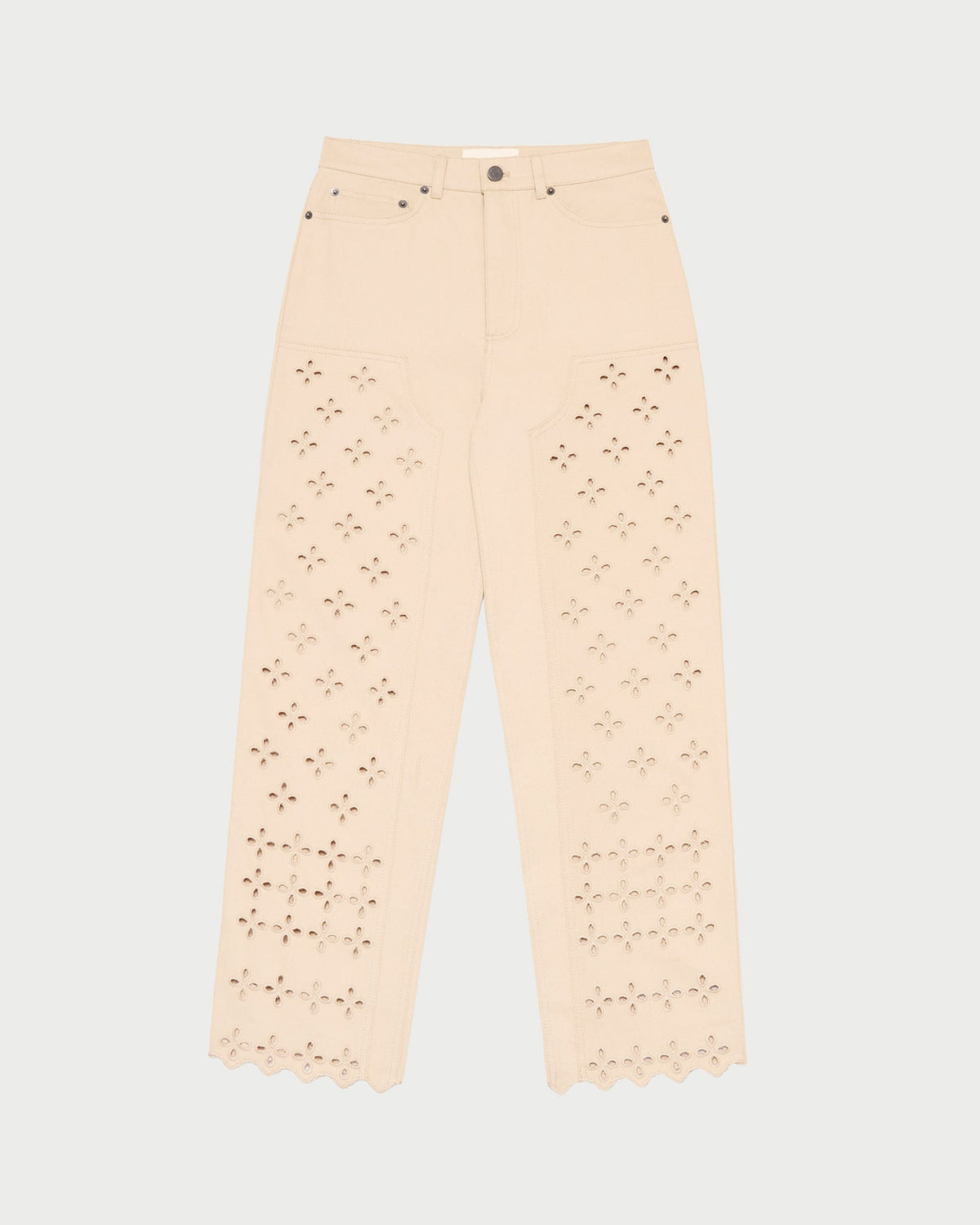 Loeffler Randall Demi Embroidered Pant