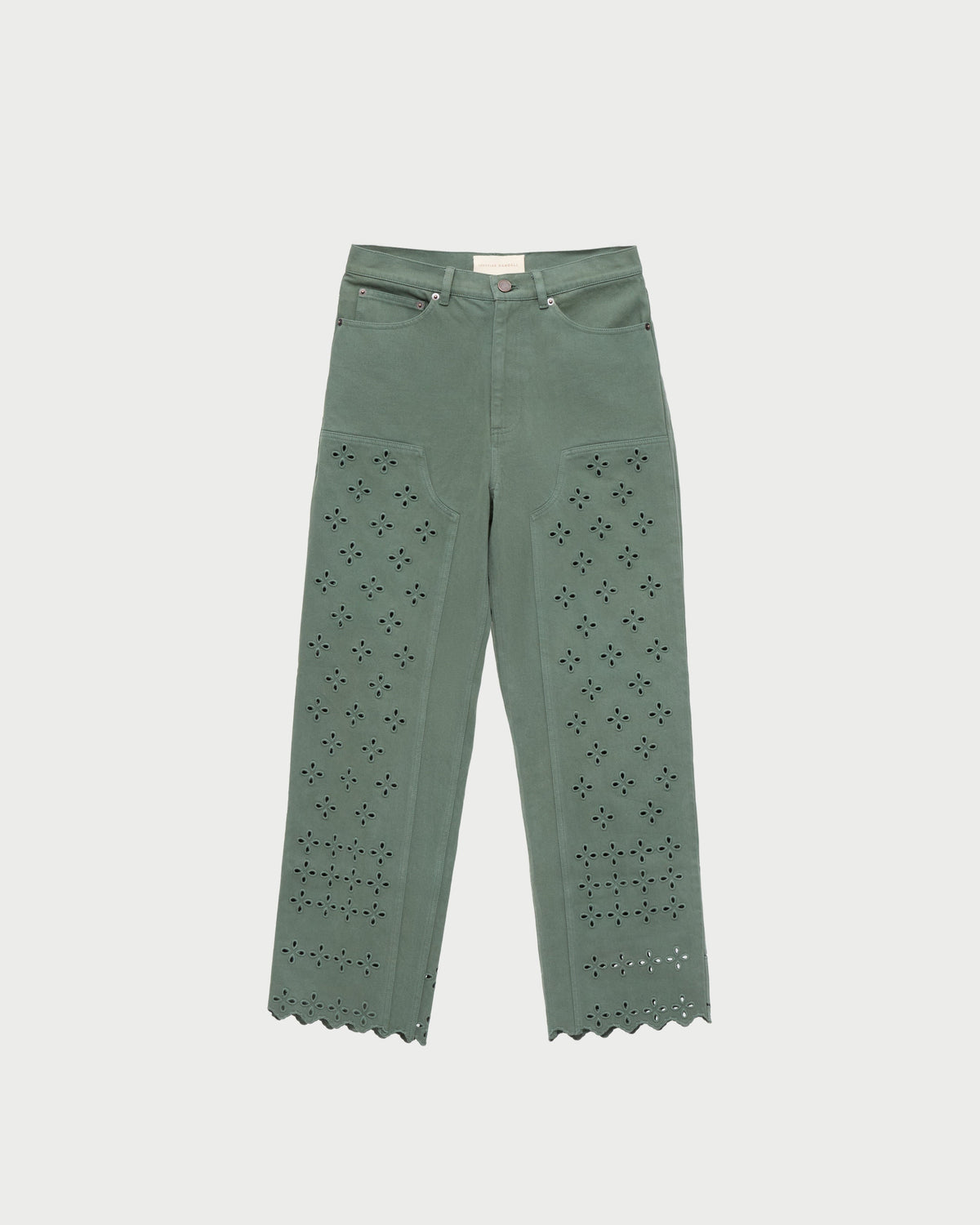 Loeffler Randall Demi Embroidered Pant