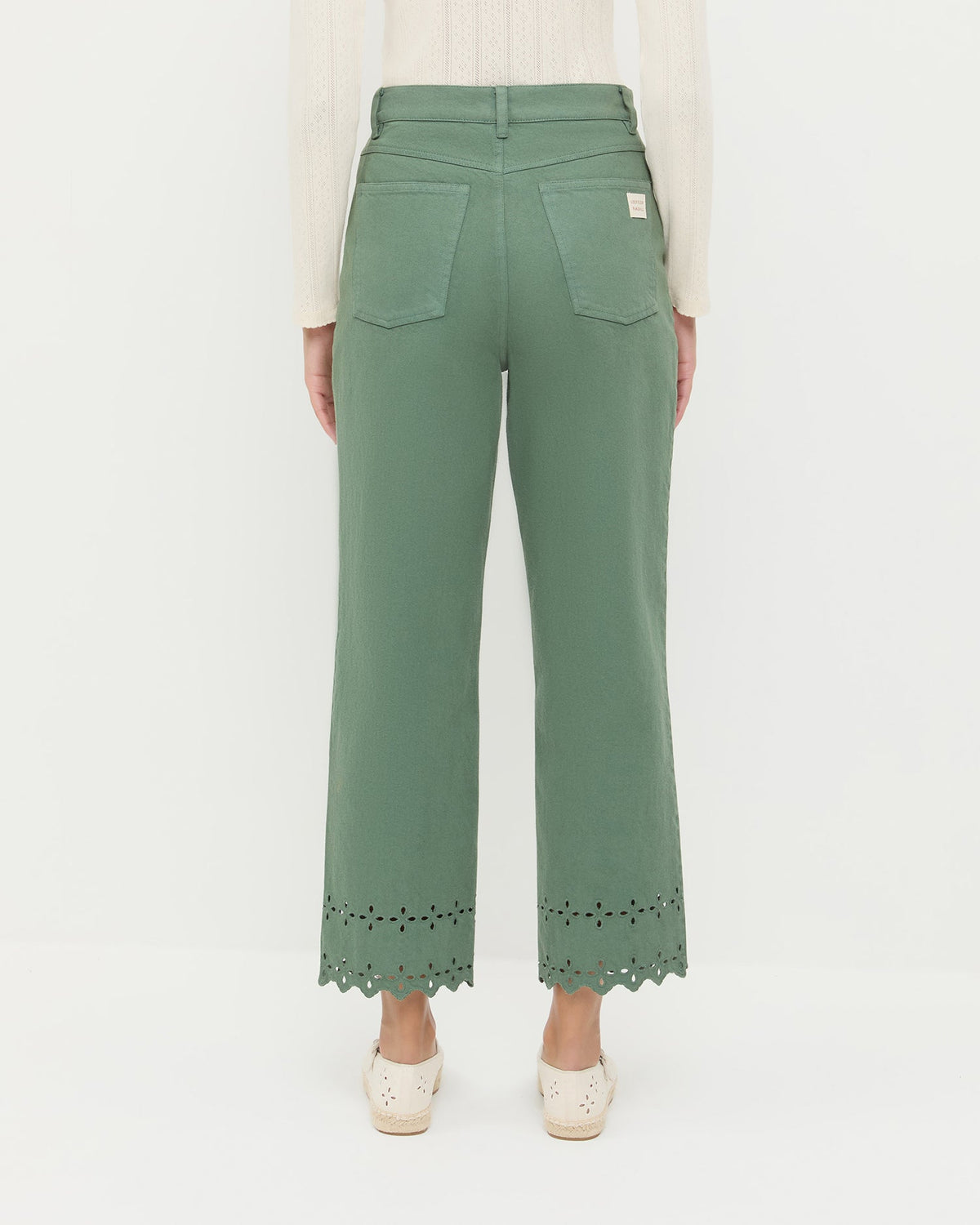 Loeffler Randall Demi Embroidered Pant