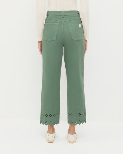 Loeffler Randall Demi Embroidered Pant