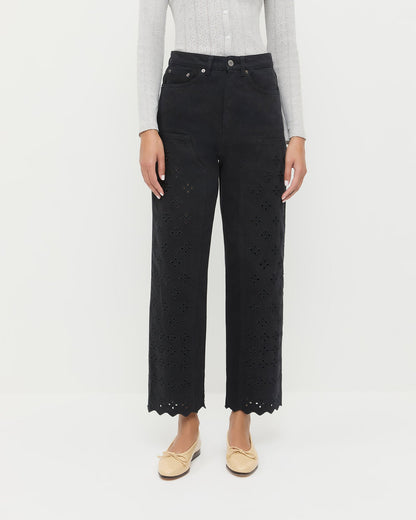 Loeffler Randall Demi Embroidered Pant