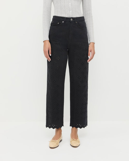 Loeffler Randall Demi Embroidered Pant