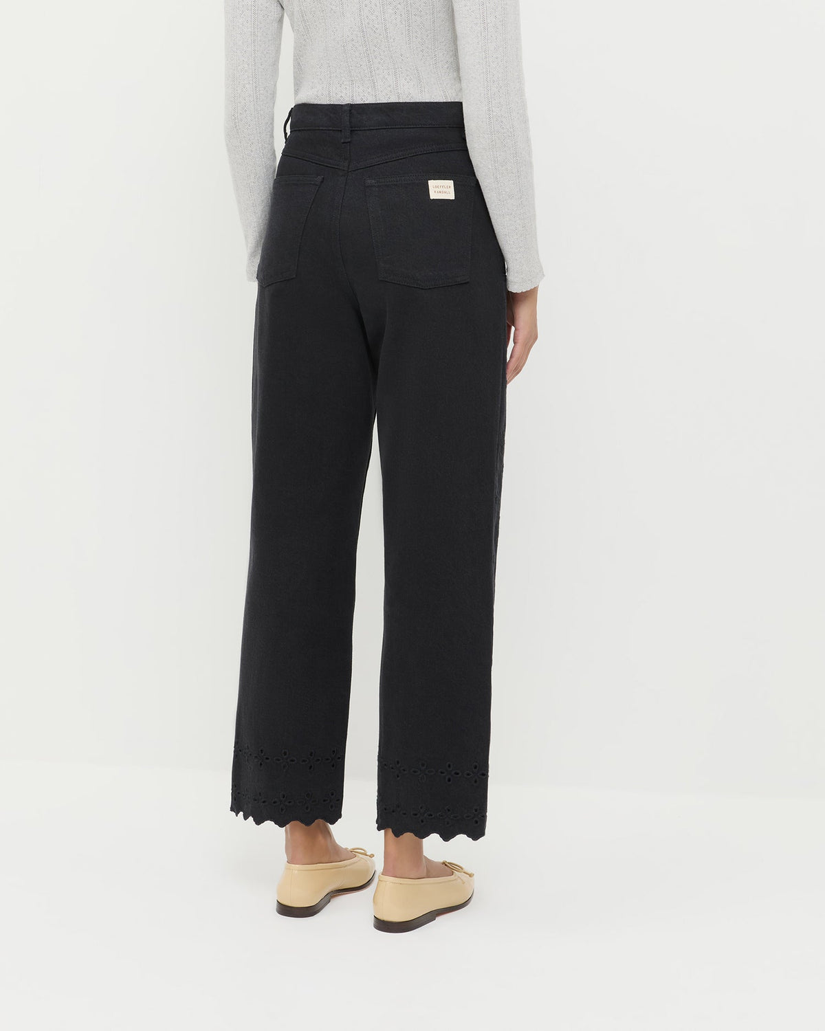 Loeffler Randall Demi Embroidered Pant
