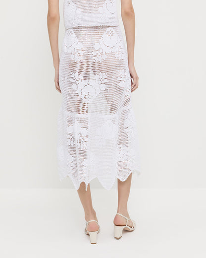 Loeffler Randall Sullivan Crochet Skirt