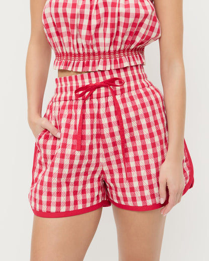 Loeffler Randall Flynn Quilted Short