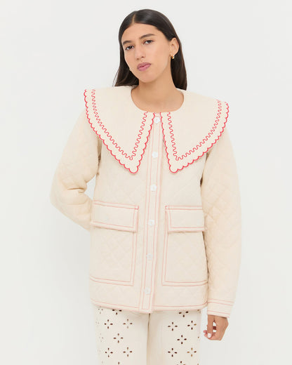 Loeffler Randall James Quilted Jacket