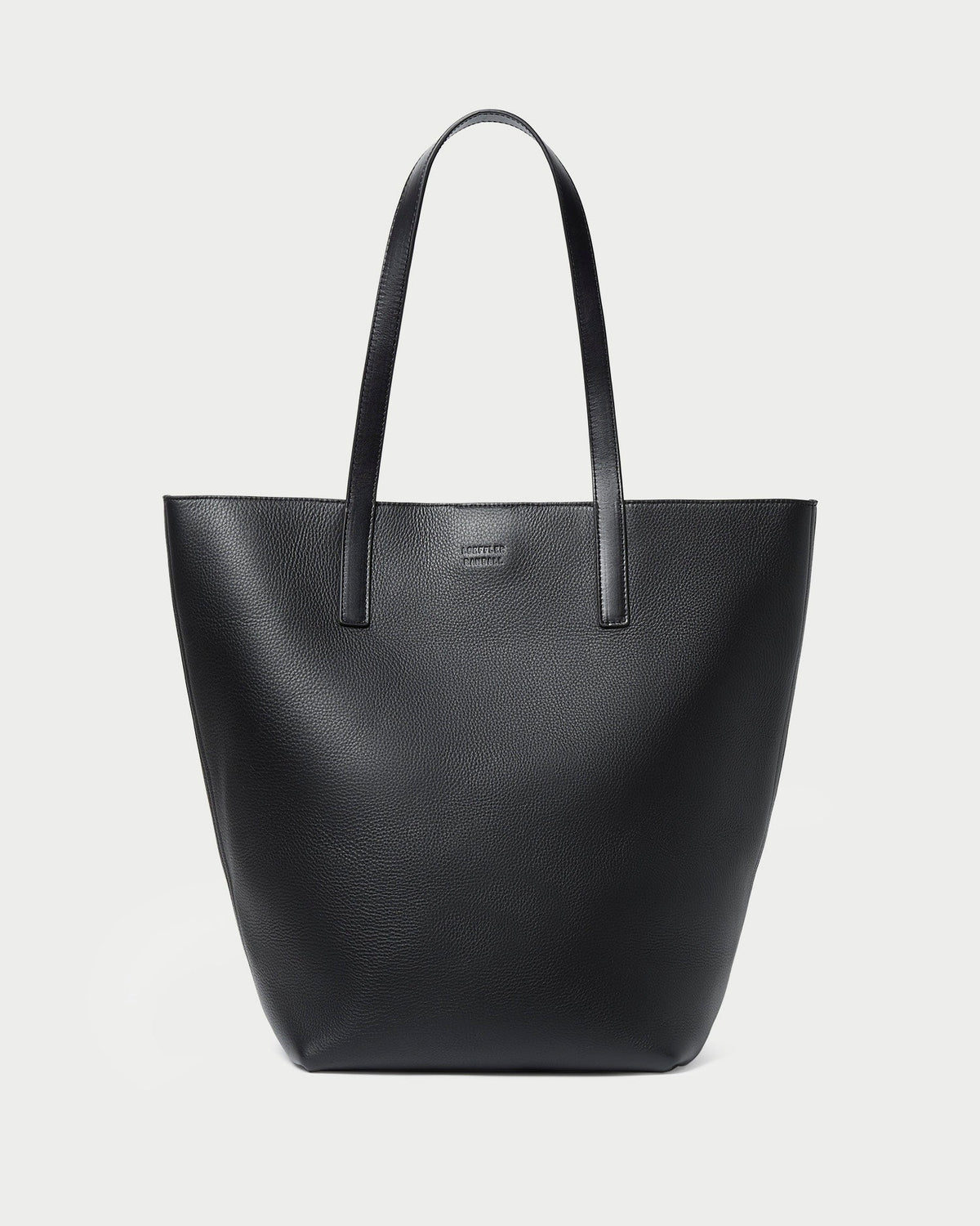 Loeffler Randall Walker Black Pebbled Leather Tote