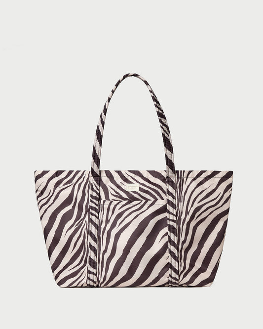 Loeffler Randall Dina Zebra Travel Tote