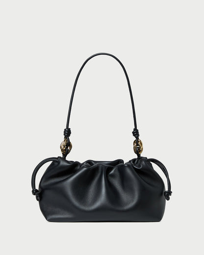 Loeffler Randall Kiri Black Leather Shoulder Bag