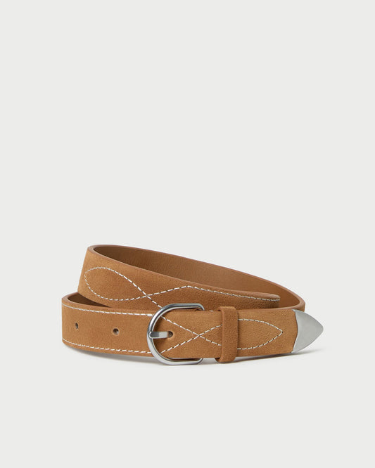 Loeffler Randall Stanton Toffee Western Belt