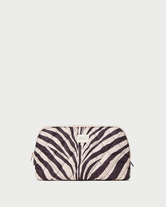 Loeffler Randall Frances Zebra Cosmetic Pouch