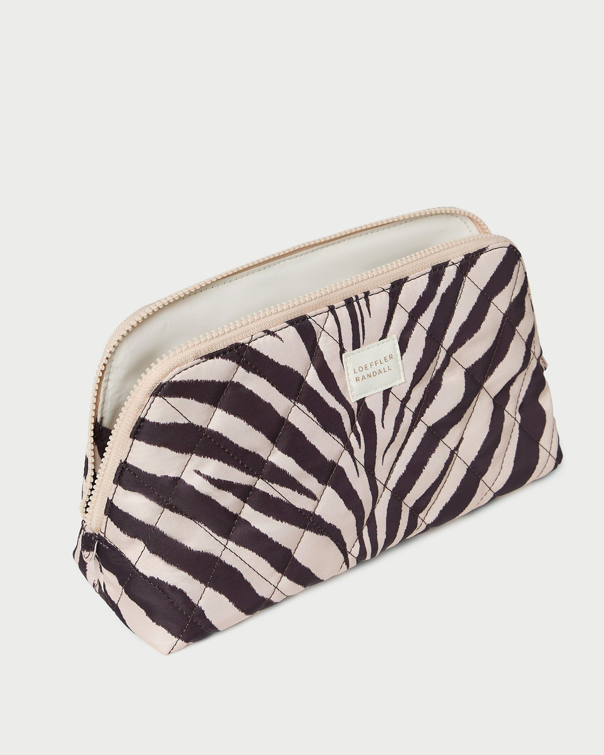 Loeffler Randall Frances Zebra Cosmetic Pouch