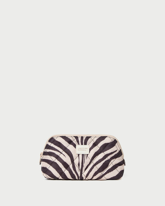 Loeffler Randall Georgette Zebra Mini Cosmetic Pouch