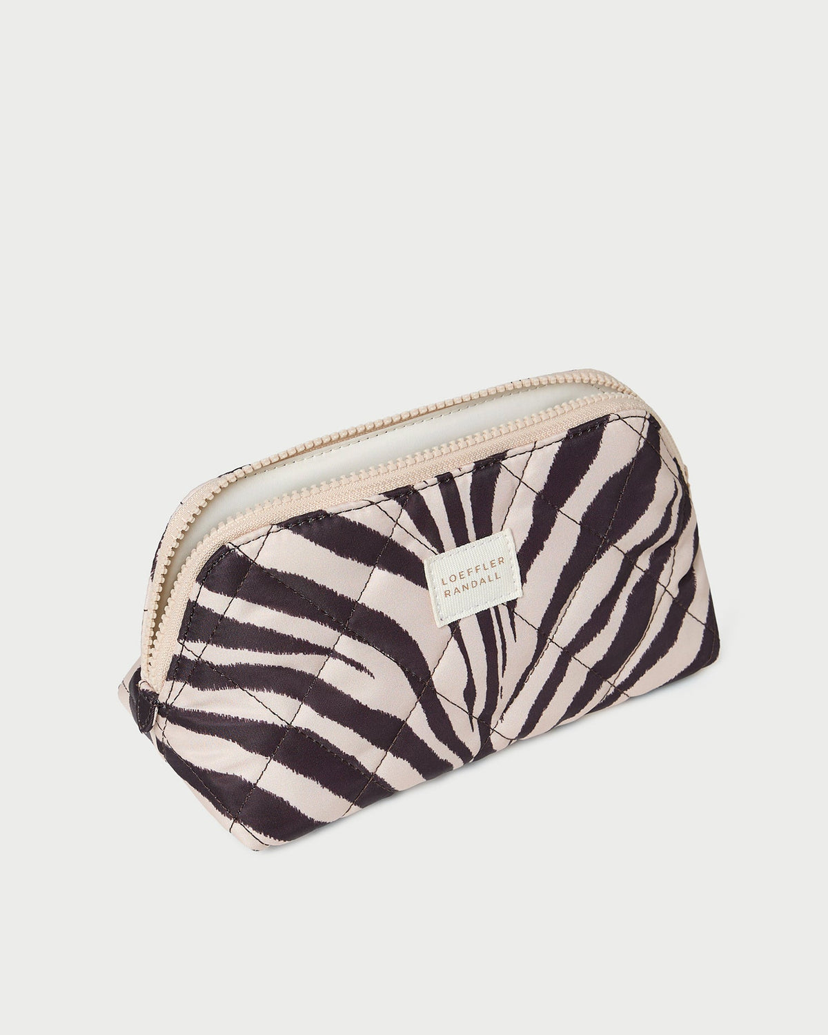 Loeffler Randall Georgette Zebra Mini Cosmetic Pouch