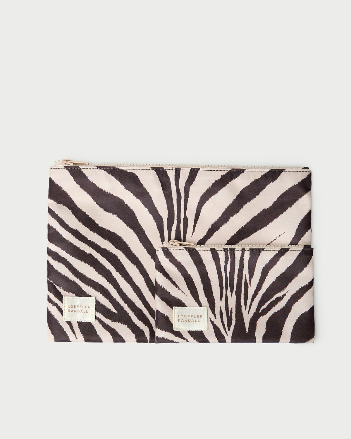 Loeffler Randall Tracy Zebra Pouch Set