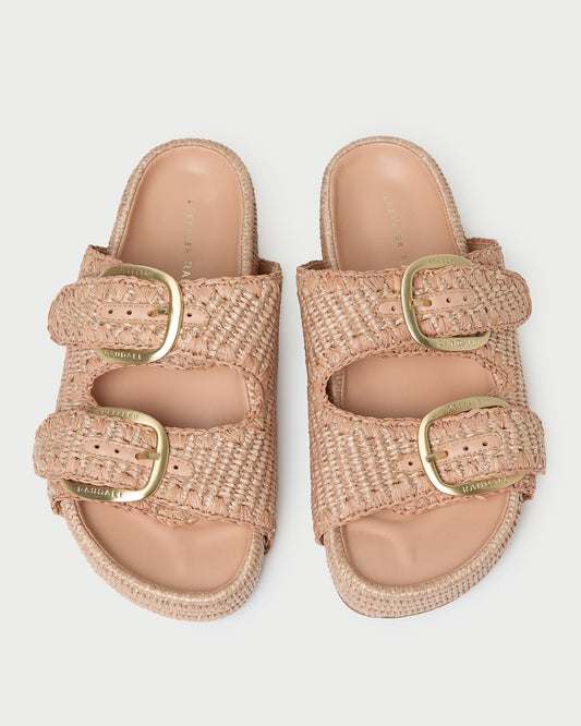 Loeffler Randall Nico Blush Two-Band Sandal
