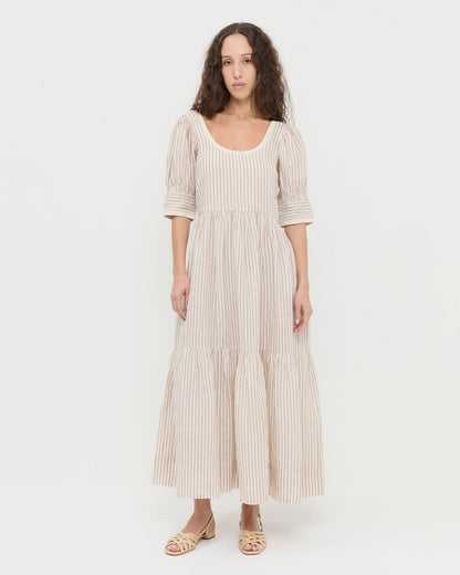 Loeffler Randall Gillian Puff-Sleeve Dress