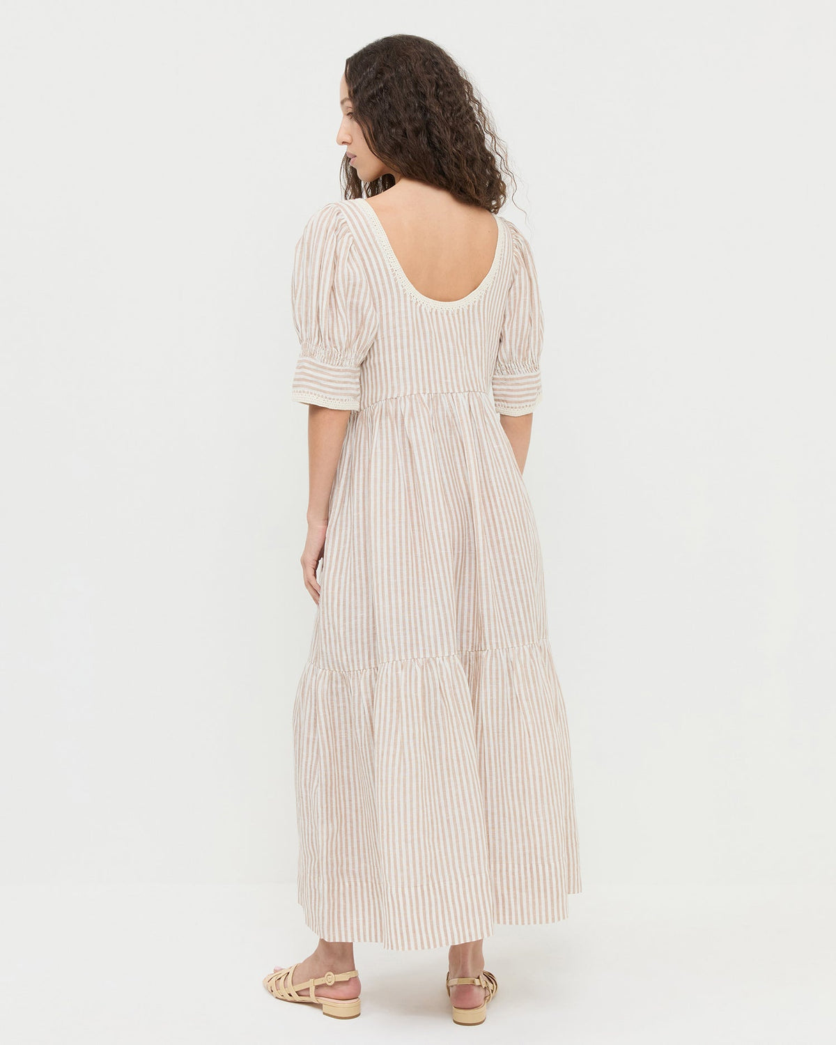 Loeffler Randall Gillian Puff-Sleeve Dress