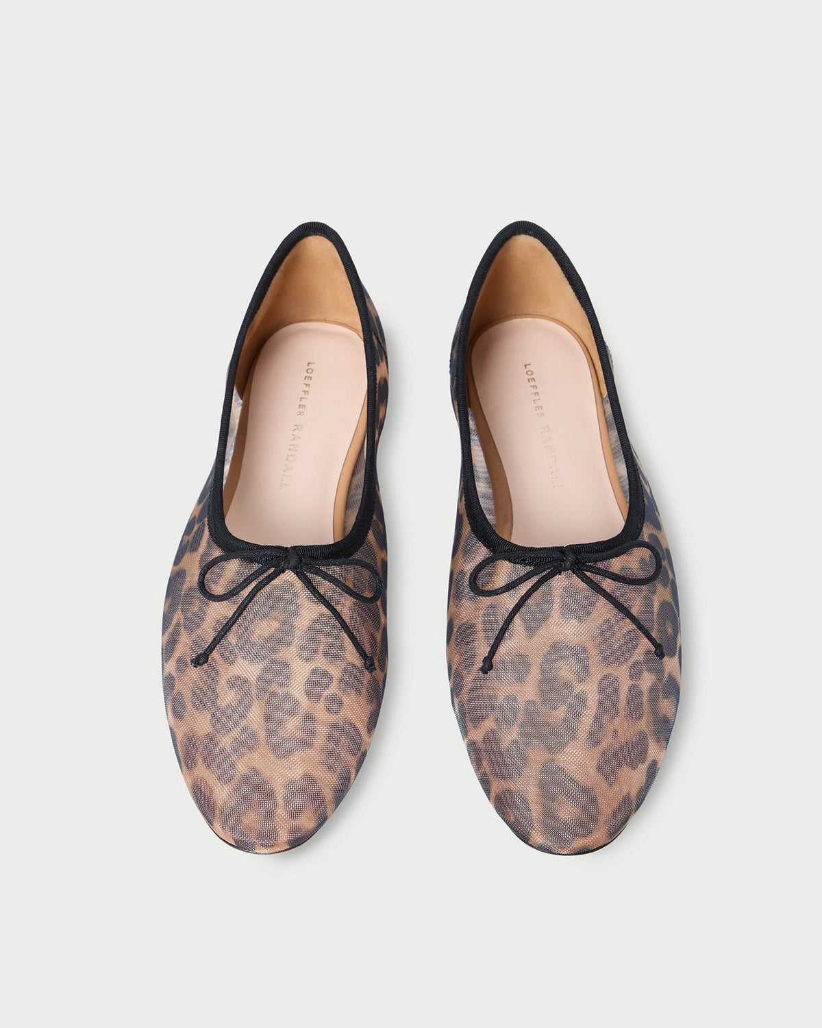 Loeffler Randall Landon Leopard Mesh Ballet Flat
