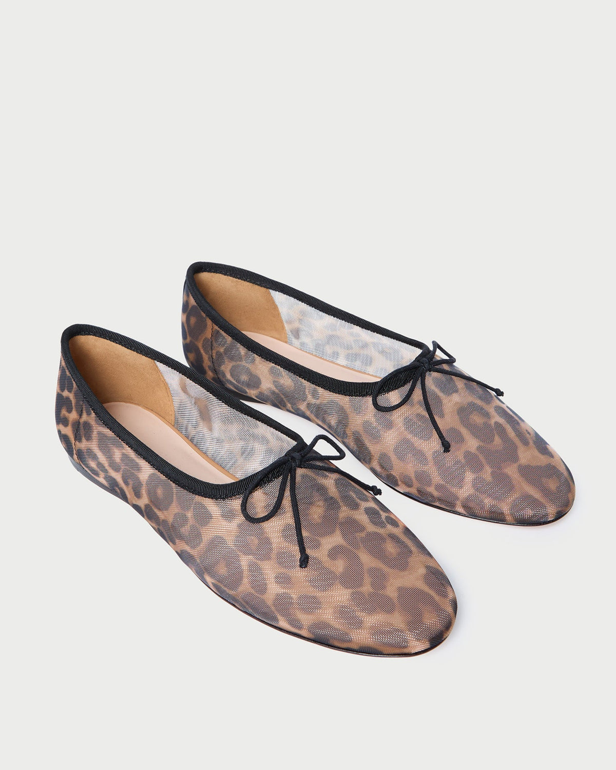 Loeffler Randall Landon Leopard Mesh Ballet Flat