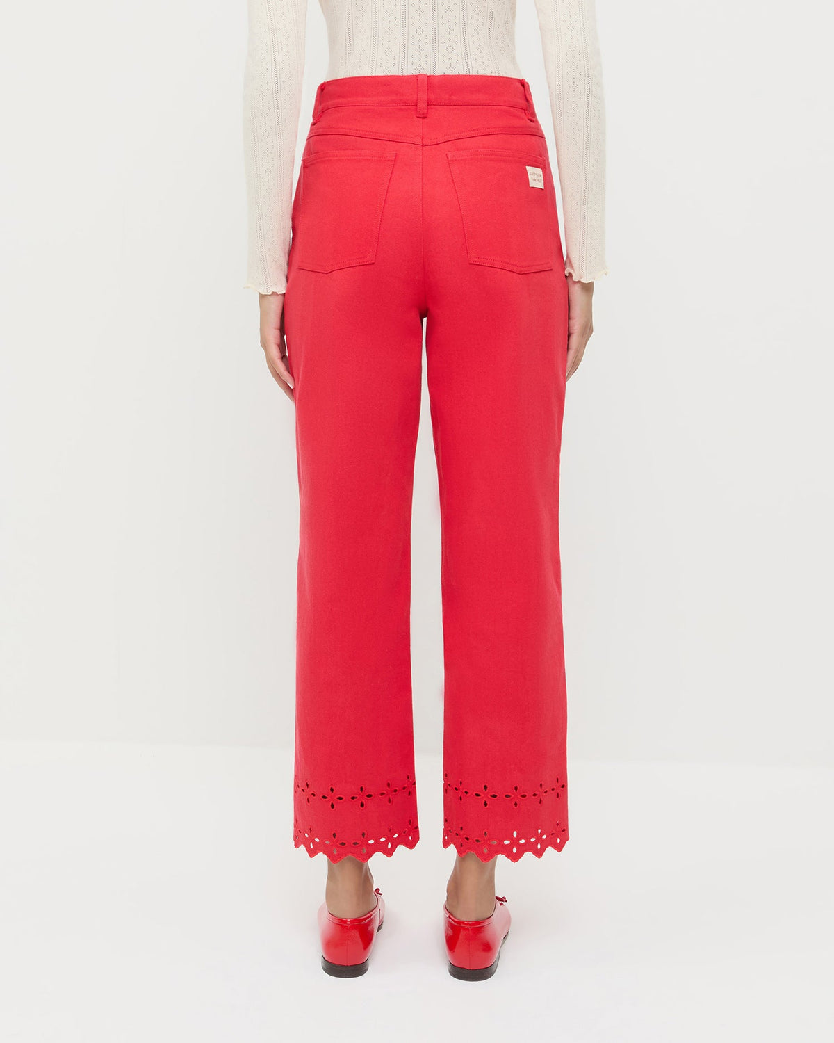 Loeffler Randall Demi Embroidered Pant