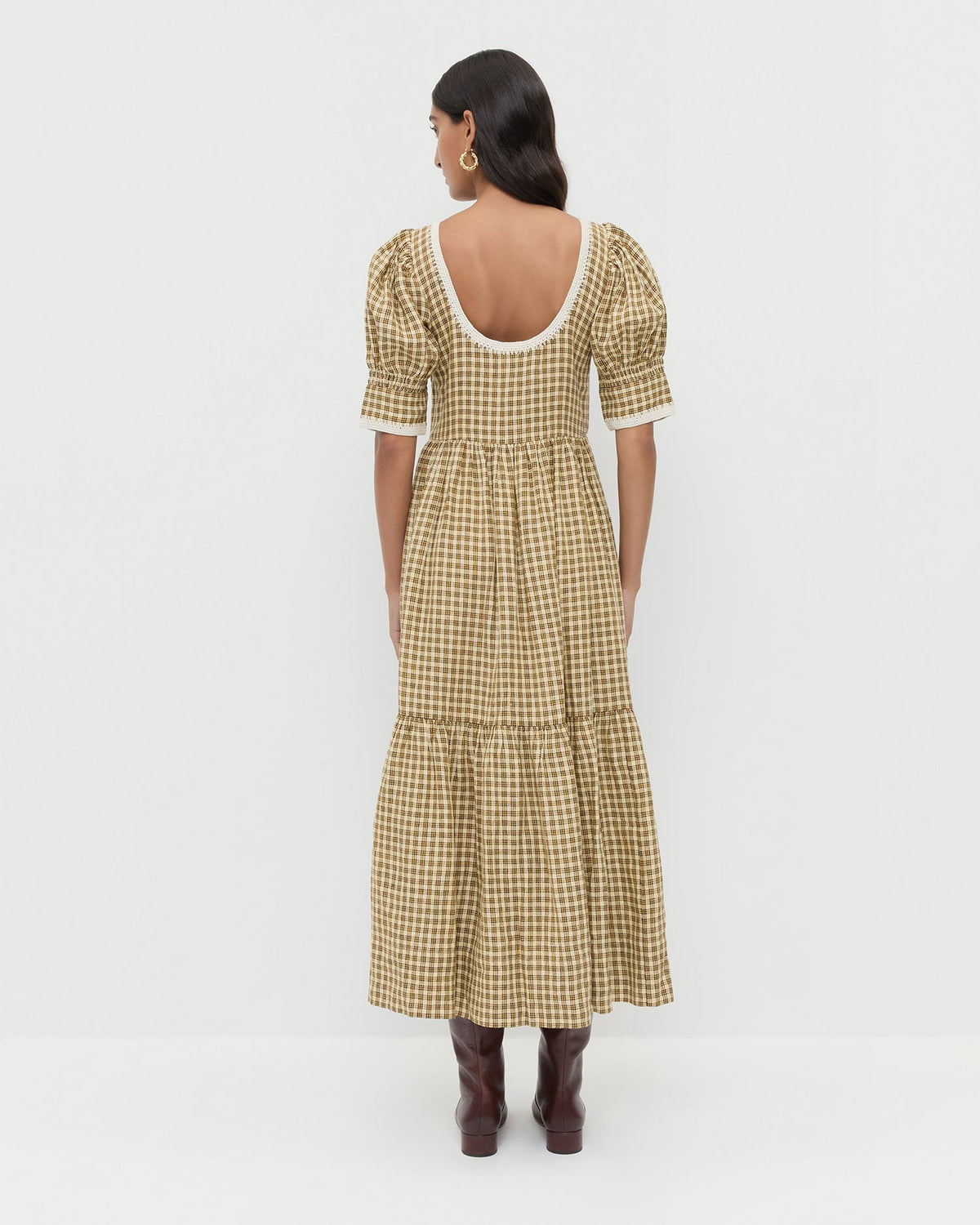 Loeffler Randall Gillian Puff-Sleeve Dress