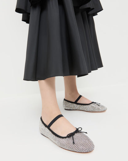 Loeffler Randall Leonie Crystal Ballet Flat