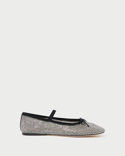 Loeffler Randall Leonie Crystal Ballet Flat
