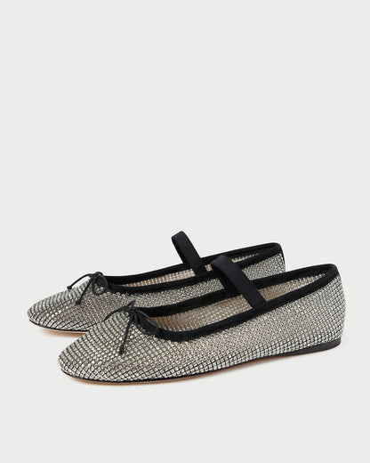 Loeffler Randall Leonie Crystal Ballet Flat