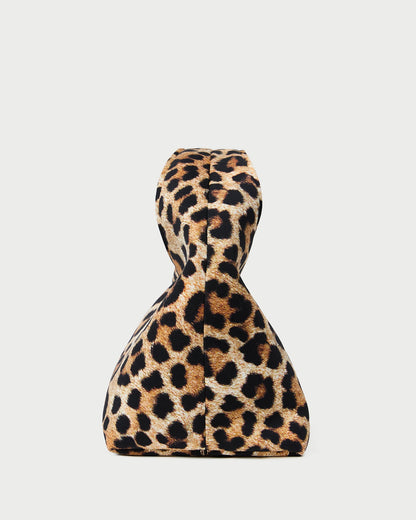 Loeffler Randall Kenzie Leopard Jersey Mini Bag