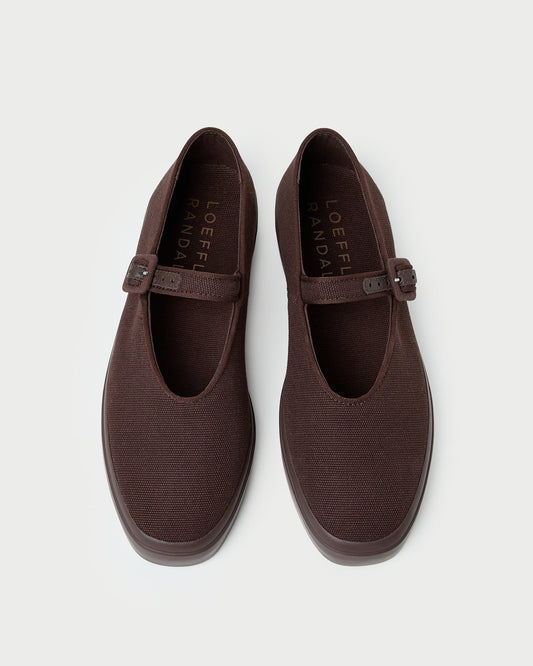 Loeffler Randall Cooper Dark Brown Mary Jane Sneaker