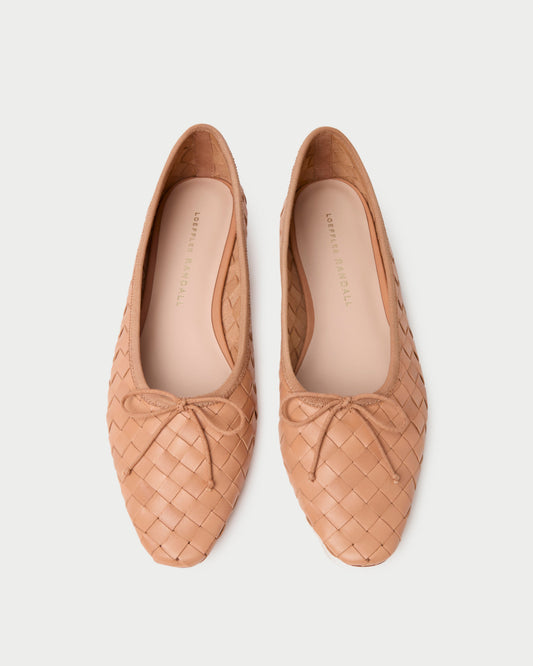 Loeffler Randall Landry Honey Woven Ballet Flat