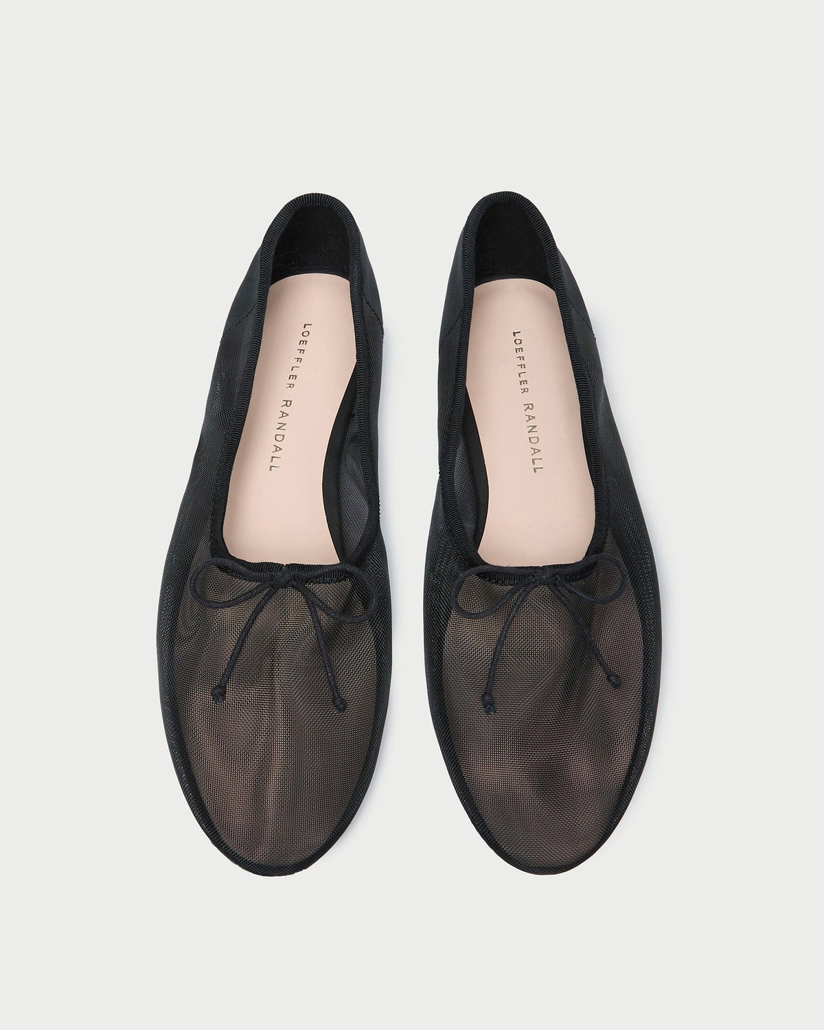 Loeffler Randall Landon Black Mesh Ballet Flat