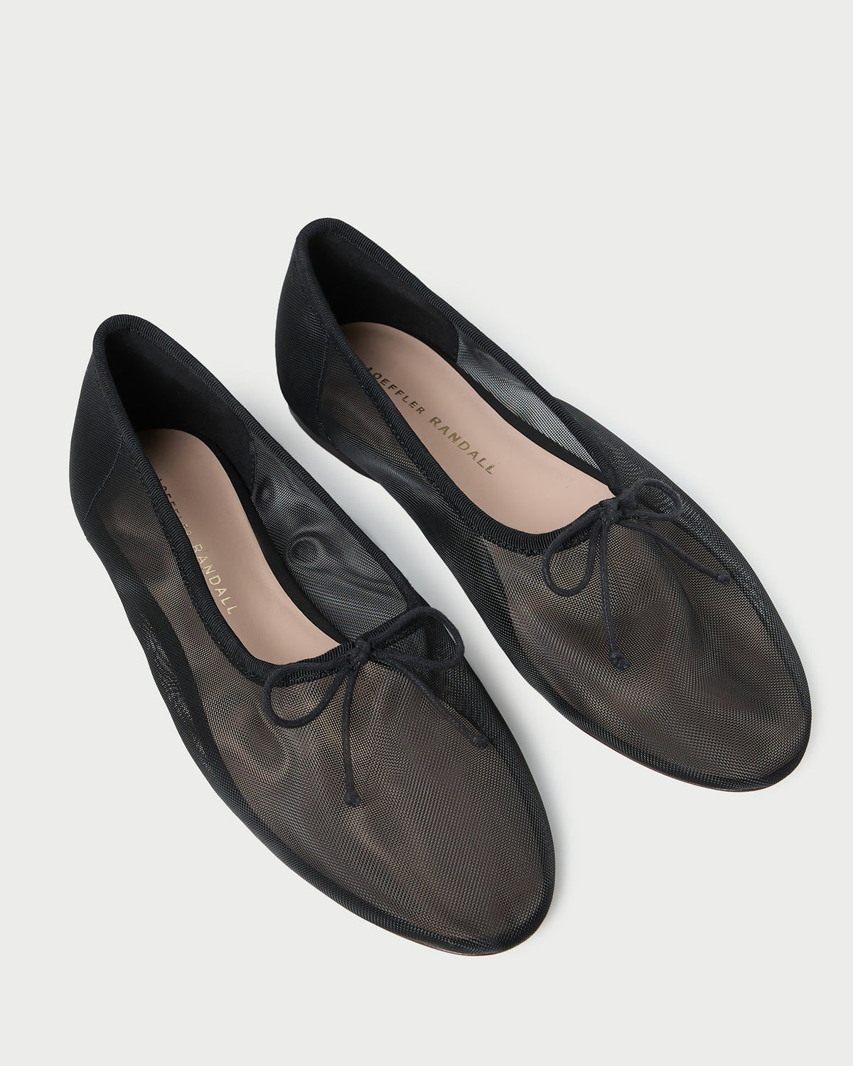 Loeffler Randall Landon Black Mesh Ballet Flat