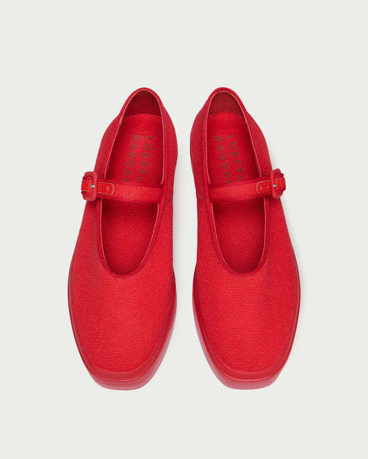 Loeffler Randall Cooper Red Mary Jane Sneaker
