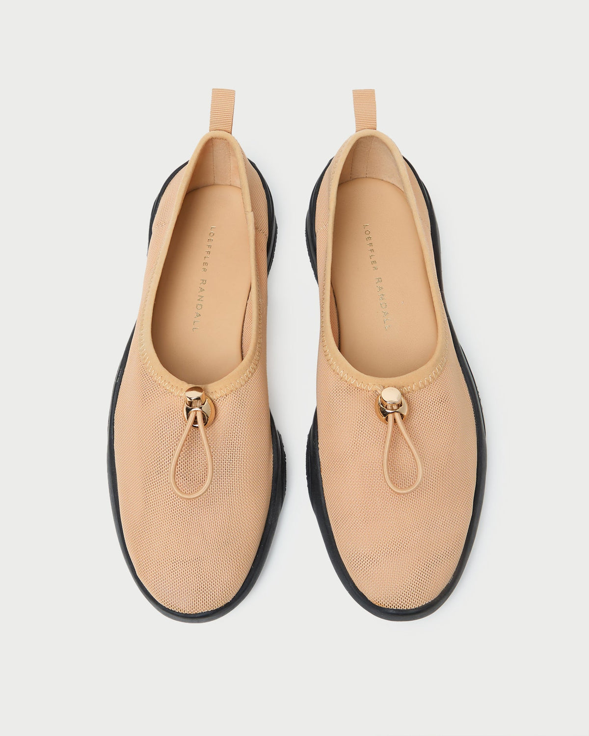 Loeffler Randall Raina Caramel Mesh Flat