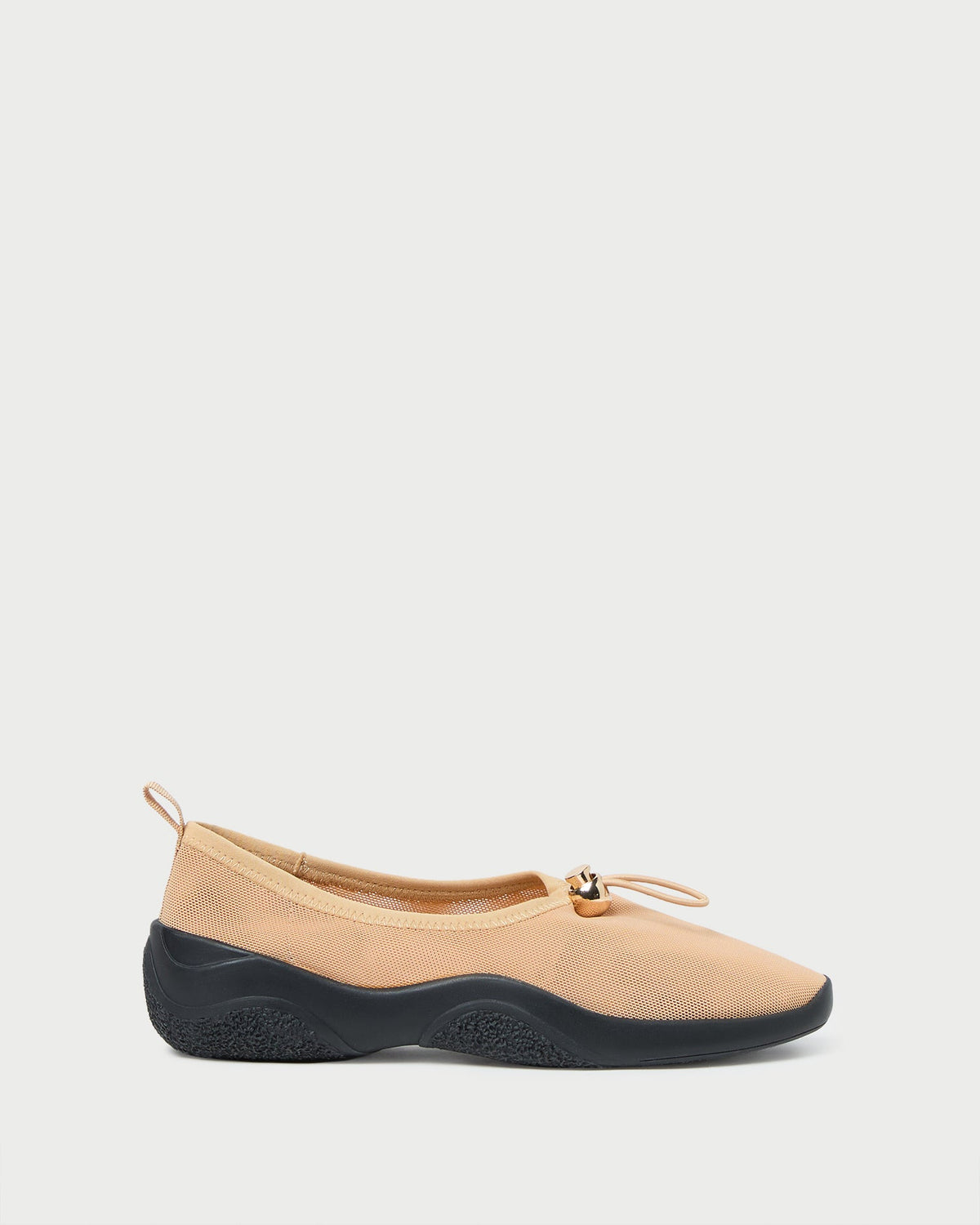 Loeffler Randall Raina Caramel Mesh Flat