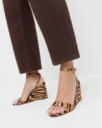 Loeffler Randall Gavi Zebra Wedge