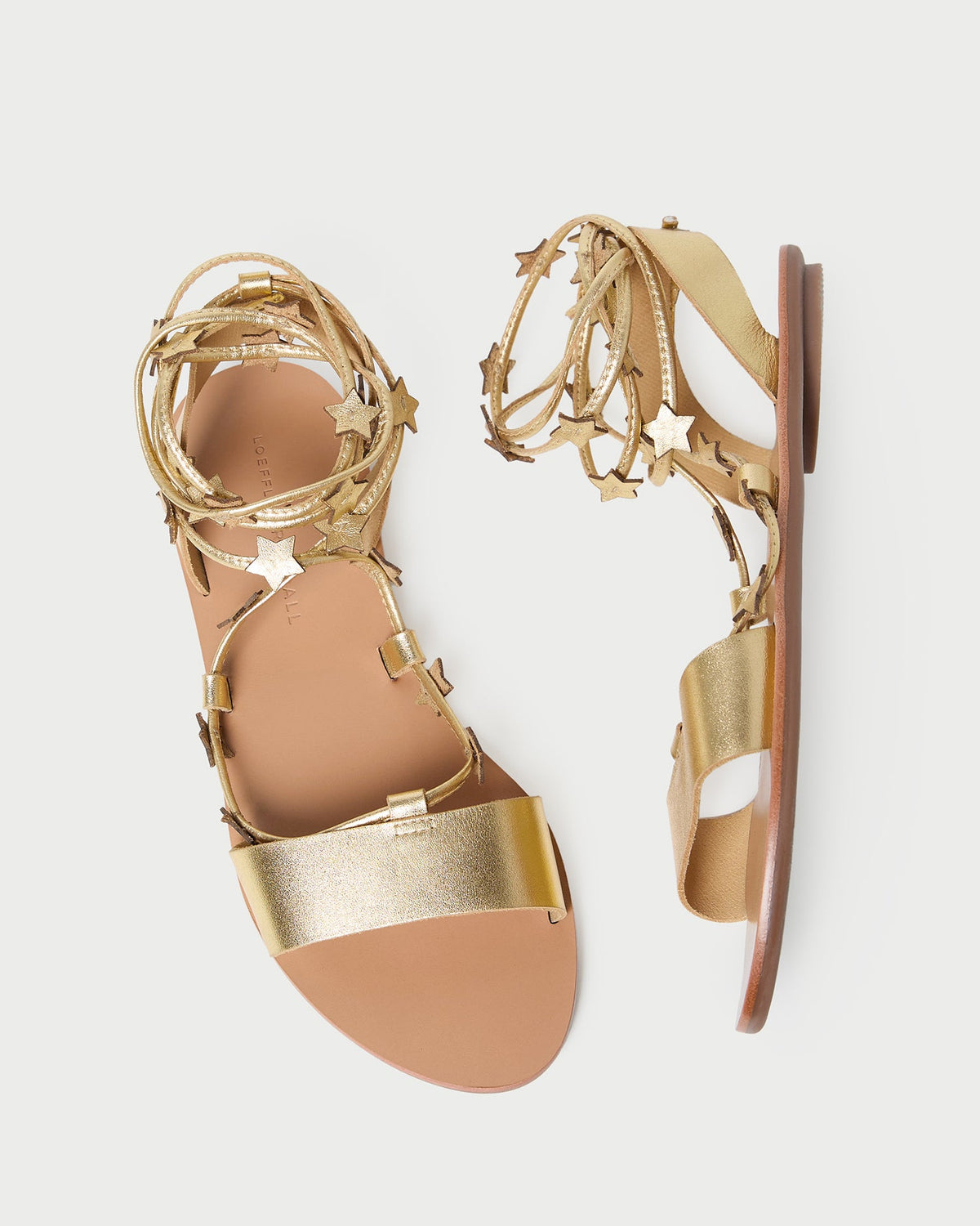 Loeffler Randall Starla Gold Wrap Sandal