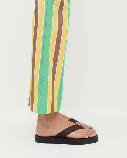 Loeffler Randall Chase Brown Flip Flop