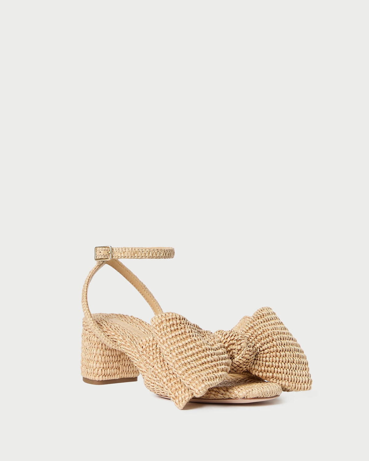 Loeffler Randall Carmen Natural Bow Sandal