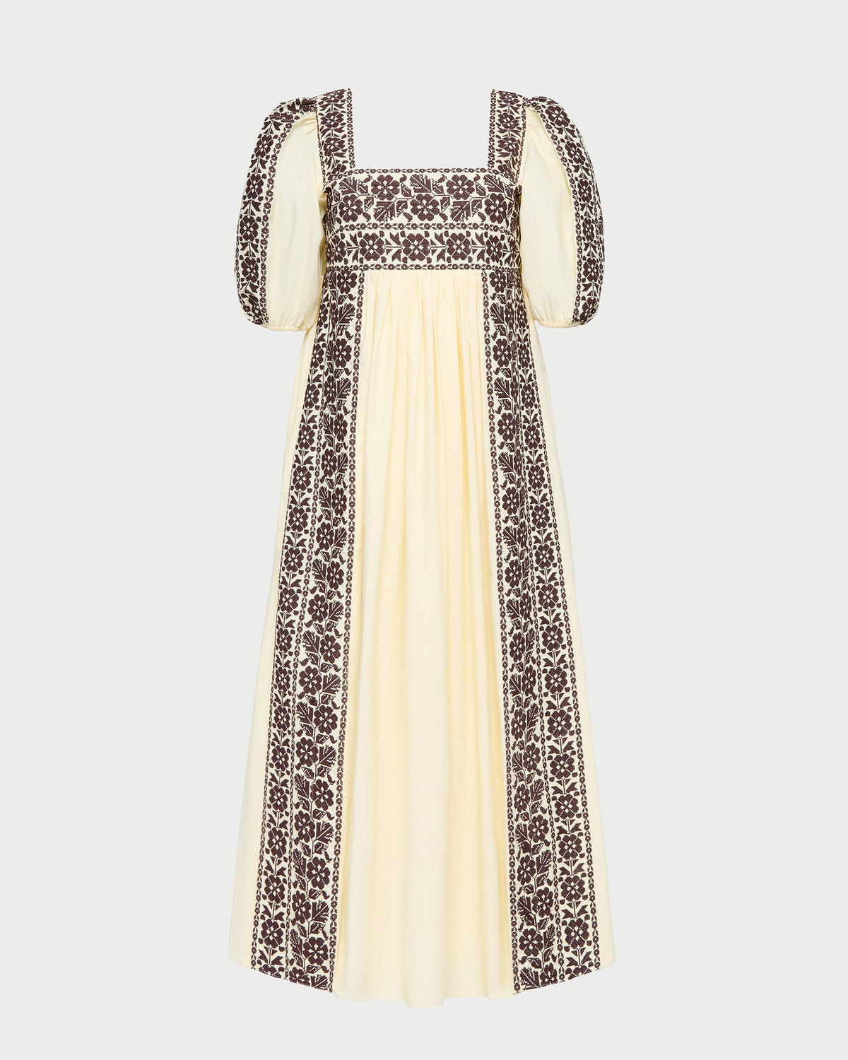 Loeffler Randall Lotus Embroidered Dress