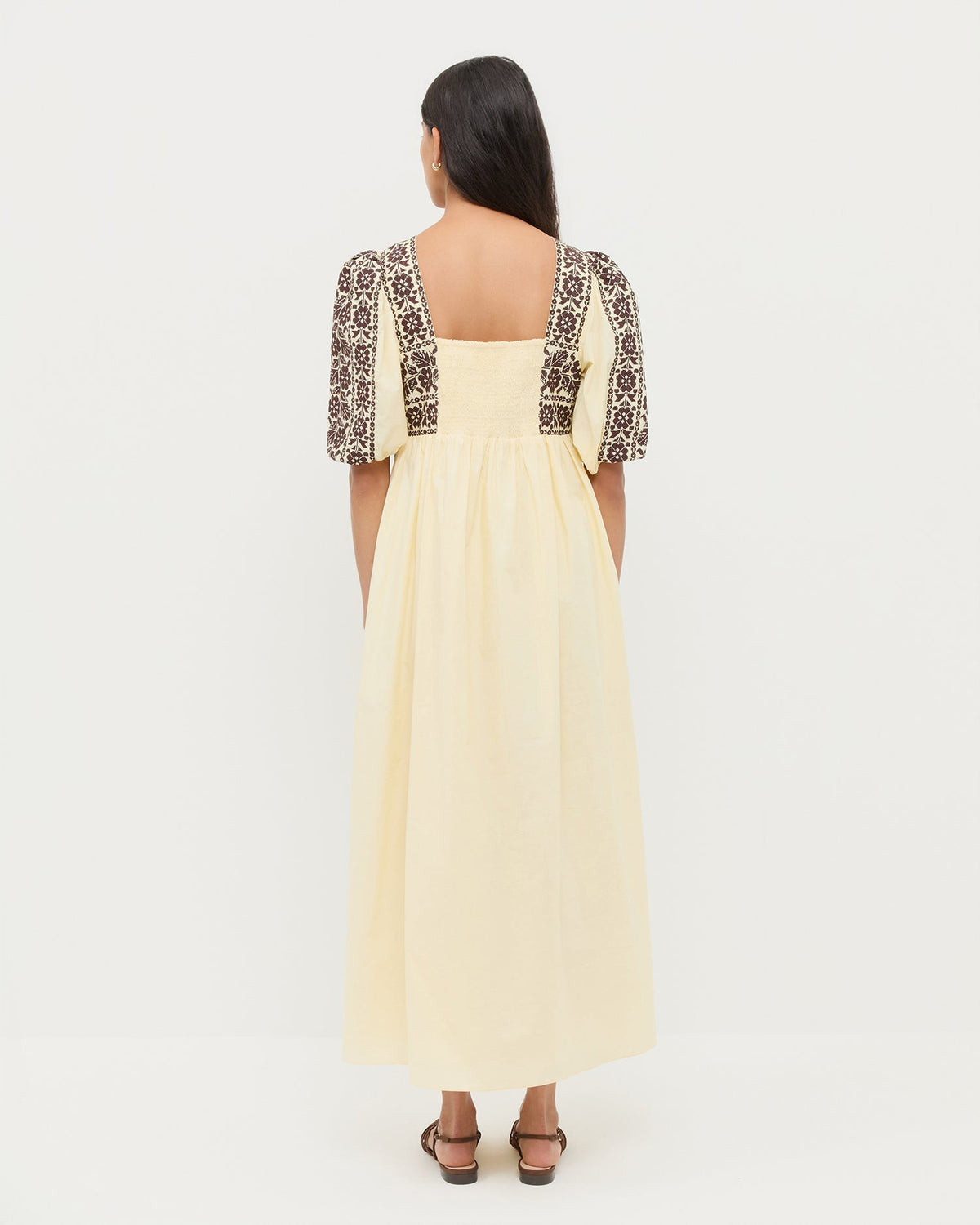 Loeffler Randall Lotus Embroidered Dress