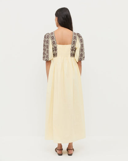 Loeffler Randall Lotus Embroidered Dress